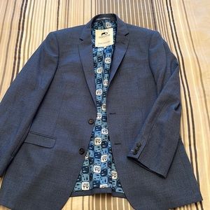 Blue men’s blazer